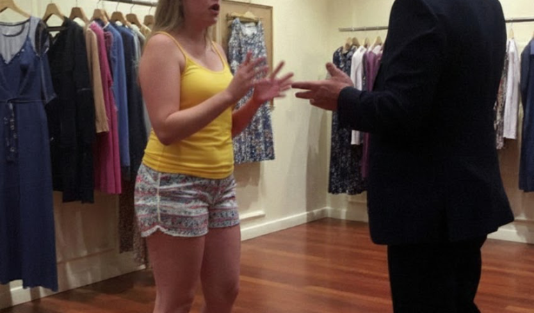 The Salesman M..o..c.ke.d My Flip-Flops and Accused Me of Stealing—Seconds Later, the Cameras Shamed Him Instead