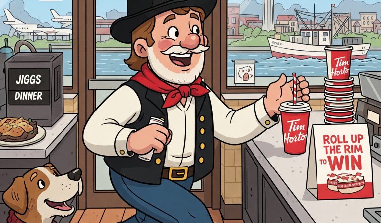 A Newfoundlander goes into a Tim Horton’s in Gander