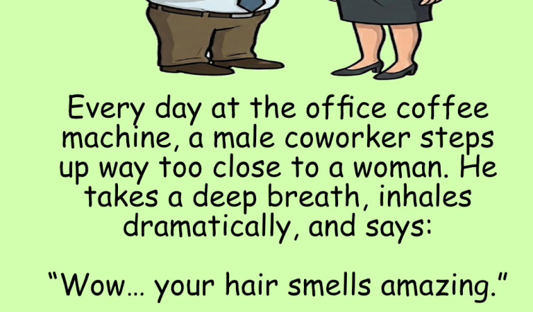 A woman reports a harassment case