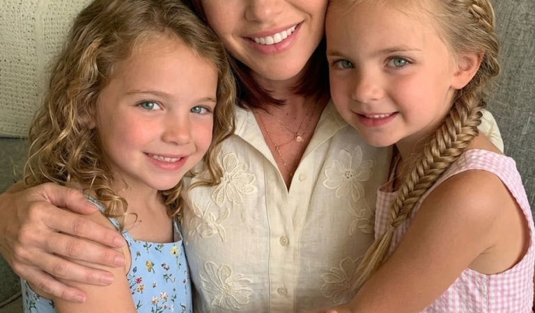 I Was Visiting My Twins’ Grave When a Boy Pointed at the Headstone and Said, “Mom… Those Girls Are in My Class.”