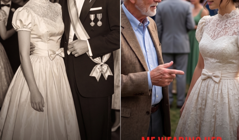 I Wore My Dying Grandma’s Old Prom Dress to Honor Her — Then a Stranger Looked at Me and Said Her Name